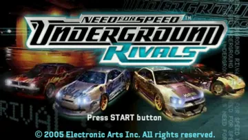 Need for Speed - Underground Rivals (EU - AU) screen shot title